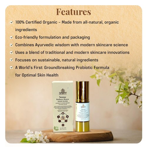 YOGEE Natural Night Skin Elixir | Night Cream for Wrinkles, Reduced Line, Dark Spots | Goat Milk, Saffron, Sesame Oil | 30ml