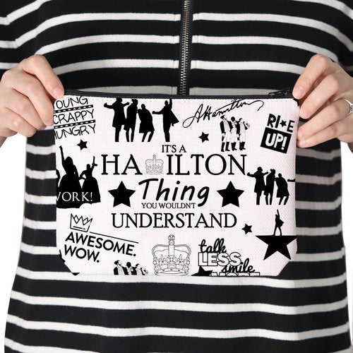 Musical Makeup Bag Musical Quote Cosmetic Bag Musical Inspired Gift For Women Musical Gift