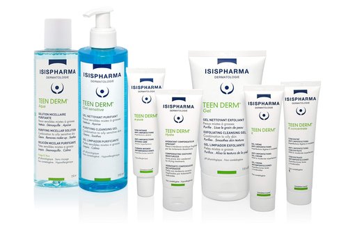 ISIS Pharma TEEN DERM K CONCENTRATE active serum 30ml for Oily skin with imperfections, Treat severe to serious acne