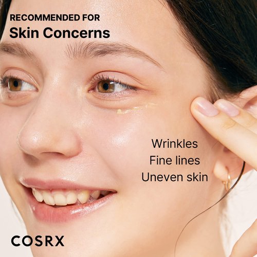 COSRX Peptide Collagen Hydrogel Eye Patch + Retinol 0.1% Cream, Korean Skin Care