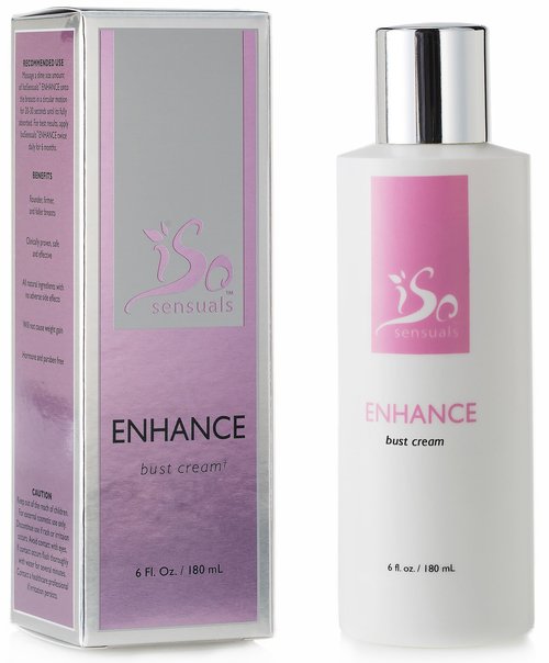 IsoSensuals ENHANCE - Rapid-Action Breast Enlargement Cream for Quick Growth - Lifting and Firming Breast Enhancement Cream - Generous 2 Month Supply