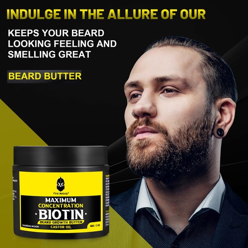 First Melody Beard Butter + Beard Oil （Sandalwood）