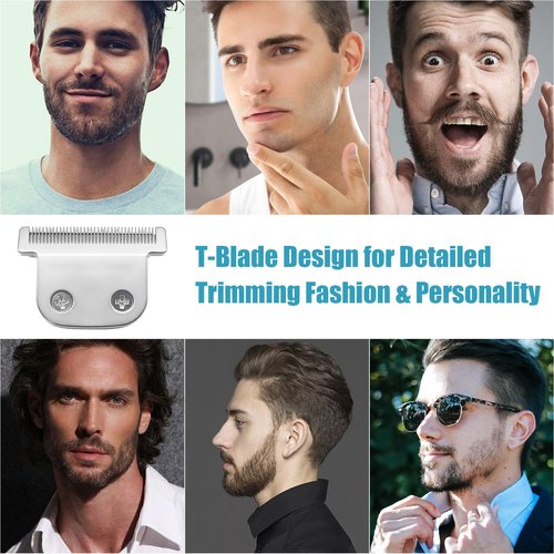 T-Blade Detachable Replacement blades Compatible with Wahl Trimmers 9864.9864SS.9686.9818A.9854L.9876L.9854 WSS3L.SS2L etc,2 PACK