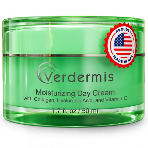 VERDERMIS Moisturizing & Hydrating Day Cream. For a Silky-Smooth Skin and Optimal Hydration. Clean. With Organic Ingredients. Made in USA.