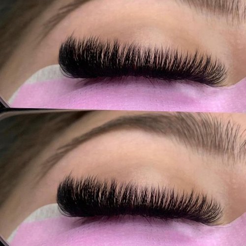 One V Salon Pro 6D Ultra-Speed Promade Fans, 1000 Premade Volume Lash Fans | C Curl | 0.07 | 8–14 mm Mixed Lengths | Thin Base, Quick Application Eyelash Extensions(Ultra 6D-0.07-C Curl)