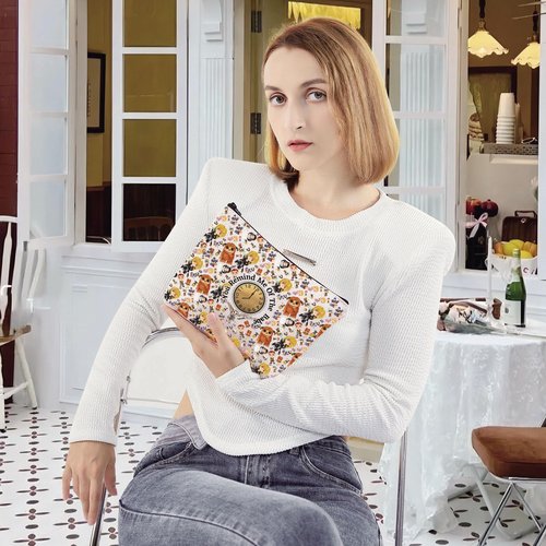 G2TUP The Song Lyrics Inspired Cult Film Merch Zipper Bag You Remind Me of The Toiletry Pouch Song Lyrics Merchandise (Remind Me New)
