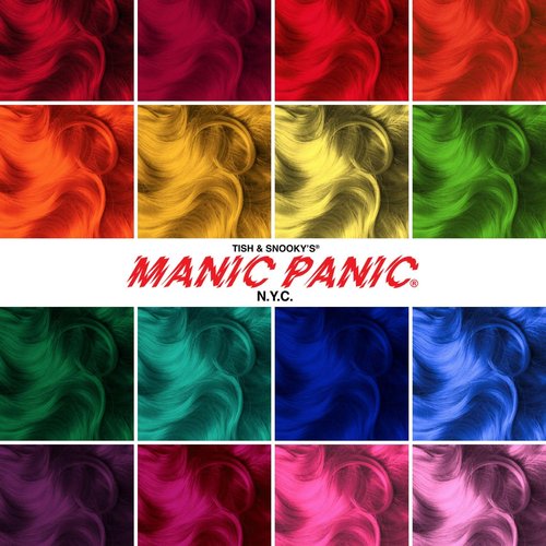 MANIC PANIC Classic Purple Haze Semi Permanent Hair Color - Warm Dark Purple Hair Dye for Women & Men That Lasts 4-6 Weeks - Vegan, Ammonia & Cruelty-Free - Create & Mix Custom Shades (4oz / 2pk)
