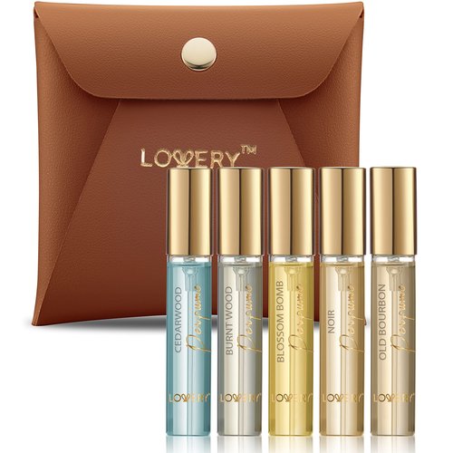 Mothers Day Gifts, Mini Perfumes for Women, Perfume Gift Set, Woody Floral Women's FragrancesPerfume Set, 10ml Bottle Samples, Women's Perfume Sampler Sets, Man Cologne for Men, Mini Travel Toiletries