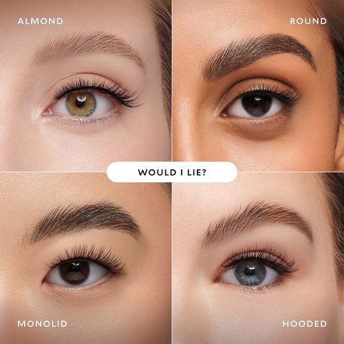 Velour Effortless Lashes, Natural Looking False Eyelashes, Fluffy & Lightweight No Trim Eyelashes, Reusable Fake Lashes For All Eye Shapes, Vegan & Cruelty-Free, Lash Glue not Included (Would I Lie?)