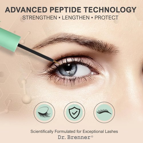 Dr. Brenner Eyelash enhancing serum with peptides for thicker, longer and fuller lashes