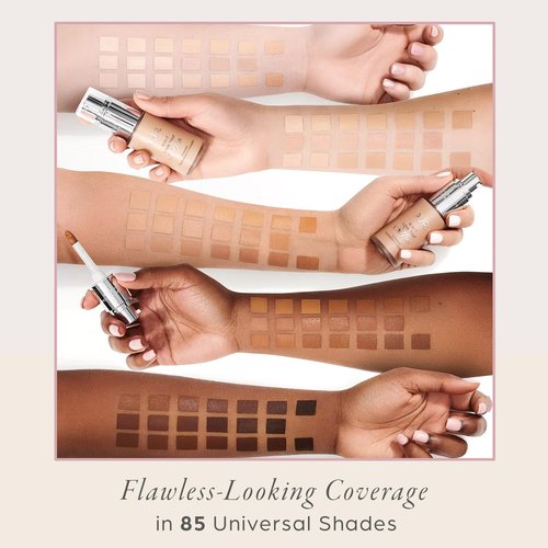 PUR Cosmetics 4-in-1 Love Your Selfie Longwear Foundation and Concealer - Unique, Dual-Applicator Component - Covers Blemishes and Imperfection - Reduce Fine Lines and Wrinkles - TN3-1 oz Makeup