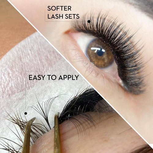 One V Salon Pro 10D Ultra-Speed Promade Fans, 1000 Premade Mega Volume Lash Fans | C Curl | 0.05 | 8–14 mm Mixed Lengths | Thin Base, Fast Application Eyelash Extensions(Ultra 10D-0.05-C Curl)