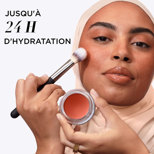 IT Cosmetics Do It All Serum Color Balm Sun Cream Blush & Bronzer, Sun Rush - Blendable & Buildable, Lift, Reshape, All-Over Color, 24HR Hydration, Hyaluronic Acid, Peptides & Vitamin E - 0.63 oz