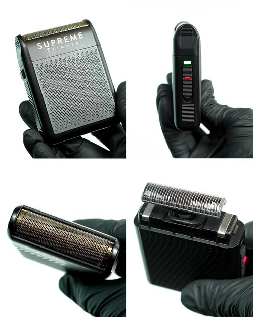 Supreme Trimmer Solo Single Foil Shaver for Pocket | 150 Min Runtime Cordless use, Powerful USB-C Mini Travel Razor for Professional & Home use | STF101