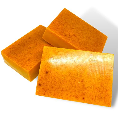 Turmeric and Kojic Skin Brightening Soap All Natural Gentle Cleanser for All Skin Types. Fights Acne, Reduces Dark Spots & Fades Scars. Face & Body Cleanser for Men, Women & Teens. (3 Pack)