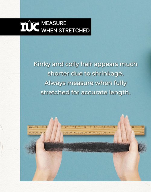 IUC Afro Kinkys Bulk Human Hair (16 Inch, 50g, Natural Black) 4C Afro Kinky-Curly 100% Human Hair, Ideal for Braiding, Twists, Dreadlocks, Loc Repair, Kid-Friendly