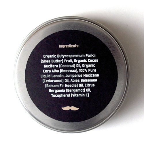 Big Forest Beard Balm - Beard Butter for Men 2 OZ - Blend of Premium Organic Oils & Shea Butter - Light Hold - Great for Grooming Facial Hair of All Lengths & Styles