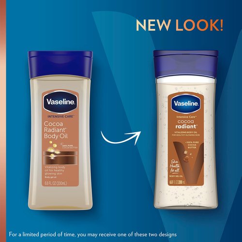 Vaseline Radiant X Deep Nourishment Body Cream 100% Pure Shea Butter & Intensive Care Cocoa Radiant For Glowing Skin 3 Count Body Gel Oil Body Oil Made with 100% Pure
