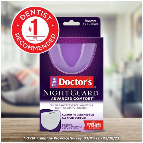 DenTek and The Doctor's Night Guards for Teeth Grinding, 2 Count