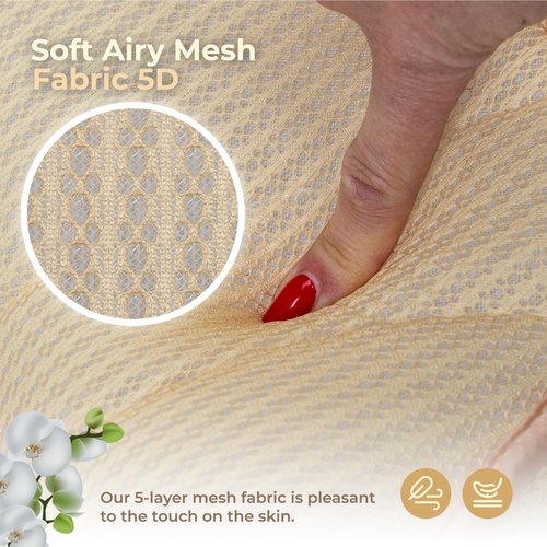 Ava Zen Extra Large Bath Pillow, Bath Pillow for Tub Neck and Back Support, Luxury Spa Set, Bathtub Pillow with 6 Non-Slip Suction Cups