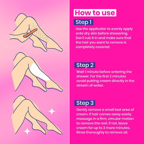 Tame It! Hair Removal Cream 100ml, Jojoba Aloe Vera - Saddle Sore! Soothing Moisturising Balm 50ml, Chamomile Rosehip Oil