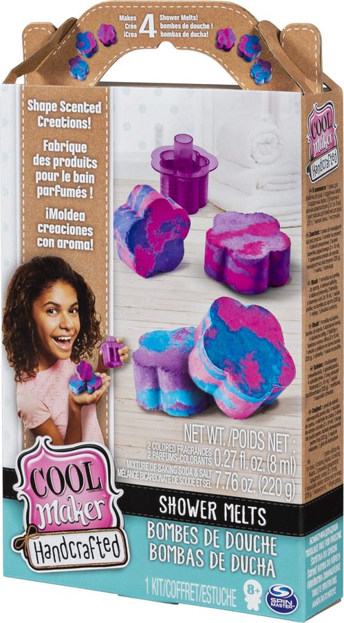 Cool Maker, Handcrafted Shower Melts Activity Kit, Makes 4 Scented Creations, for Ages 8 and Up
