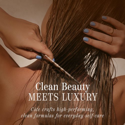 Côte Beauty’s Hydrating Conditioner, Detangles Effortlessly for Shiny Hair, Enriched with Omega 6 and 9, Castor Seed Oil, Vegan & Cruelty-Free Hair Conditioner for Women, 10 Fl Oz