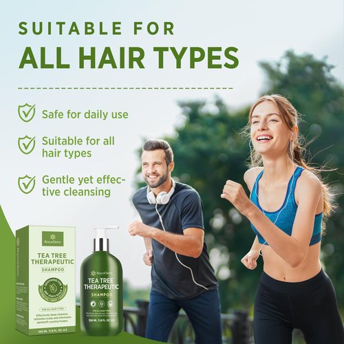 Roycederm Tea Tree Antifungal Care Set - Scalp & Skin Solution Bundle