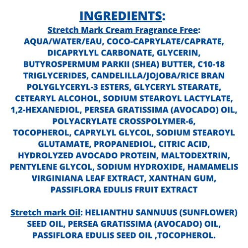 Mustela Maternity Stretch Marks Set - Natural Pregnancy Skincare - Contains Stretch Marks Cream & Belly Oil - EWG Verified & Fragrance-Free - 2 Items Set