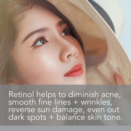 Pure Body Naturals Retinol Moisturizer, 1.7 Ounces - Moisturizing Retinol Cream for Face, Age Defying Eye Cream for Wrinkles and Lines with Hyaluronic Acid, Shea Butter, and Jojoba Oil (Pack of 2)
