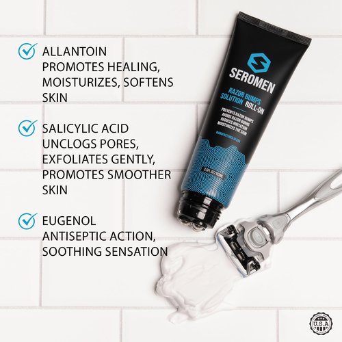 Seroflora Razor Bumps Treatment for Men and Women - Bundle