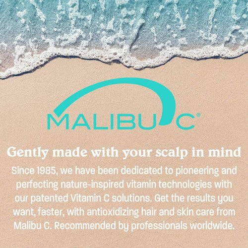 Malibu C Swimmers Wellness Clarifying Shampoo for Chlorine & Hair Build Up - Adults & Kids Swim Shampoo to Help Protect Against Pool Element Damage, Retain Moisture, Restore Shine & Texture (33.8oz)
