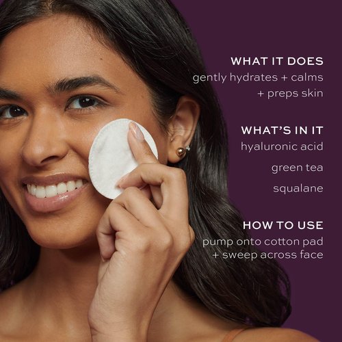 ITK Skincare Glowy Skin 3-Step Routine - Hyaluronic Acid + Niacinamide Serum, Squalane Milky Toner, Deep Moisture Ceramide Face Cream Moisturizer - Makeup Prep Skincare for Glowing Hydrated Skin
