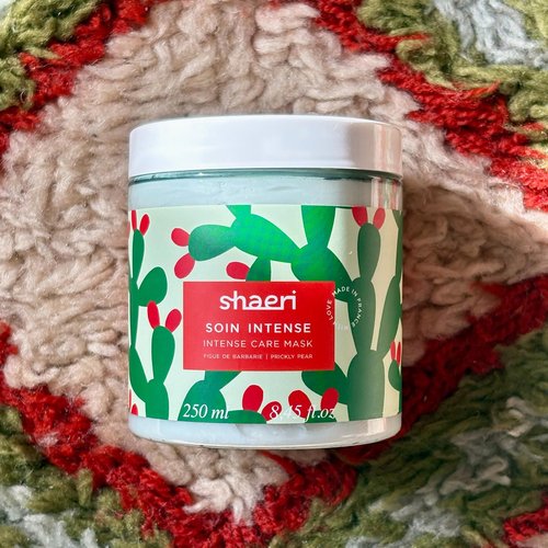 SHAERI Intense Care Hair Mask - Deep Conditioning Hair Mask - Moisturizer Enriched with Prickly Pear Extract - Natural, No Sulfate - 8.4 oz