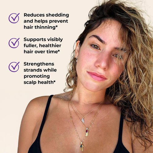 Hair Growth & Thickening Serum With Biotin & Rosemary (3-Pack) | Multi-Benefit for Thinning Hair, Breakage & Split Ends | Boosts Density, Repairs Damage, Hydrates Dry Scalp - For Men and Women
