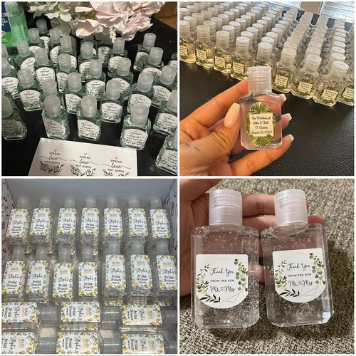 100PCS Plastic 1oz Travel Bottles, Mini Clear Travel Shampoo Bottles with Flip Cap, Small Empty Hand Sanitizer Bottle Refillable Cosmetic Containers, Portable 1oz Bottle for Body Lotion Soap Liquid