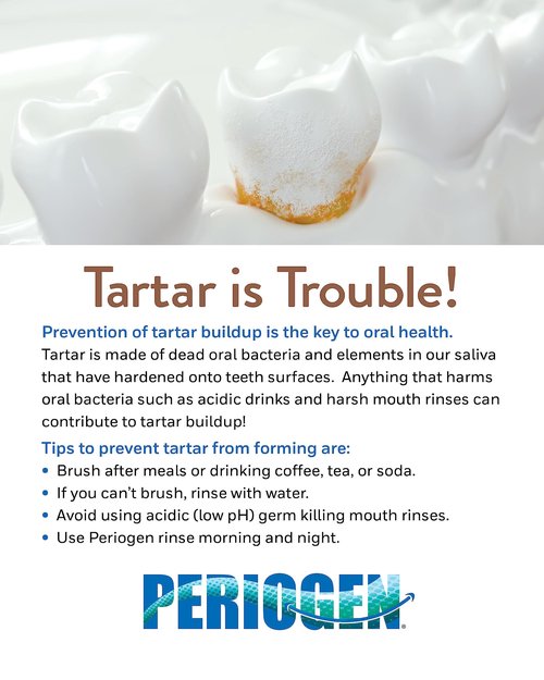 Periogen Oral Rinse - The Only Product in The World Clinically Proven to Reduce Dental Tartar Buildup
