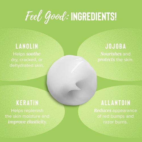 Coochy Shave Cream - Moisturizing Shave Lotion - Gentle Intimate Shaving Cream - For Bikini Area, Underarms, Legs & More - Rash-Free, Hydrating Formula - Key Lime Pie, 32 oz