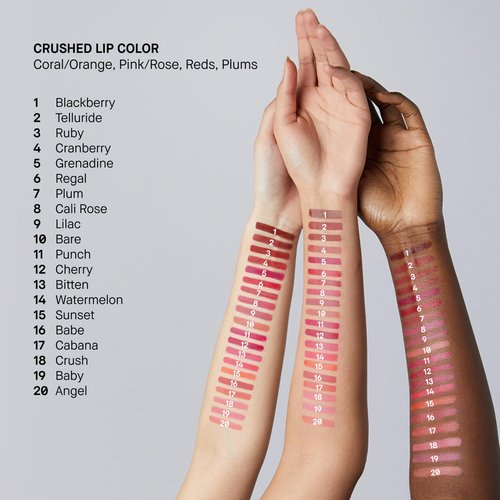 Bobbi Brown Crushed Lip Color | Hydrating, High-Pigment, Satin-Matte Lipstick | Non-Drying, Long-Lasting Wear & Lip Stain Effect, 0.12 Ounce, Babe