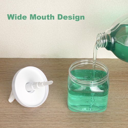 Decorniqu Pump Bottle Dispenser 2 Pack 550ml/18.6oz Lotion Dispenser Wide Mouth Plastic Refillable Lotion Pump Bottles Empty Bathroom Shower Containers for Hand Wash Shampoo Conditioner(Clear)