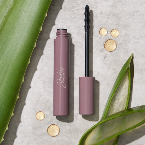Julep 2-in-1 Eyebrow Pencil & Tinted Brow Gel - Medium Brown (Waterproof, All Day Hold) + Length Matters Buildable Lengthening Lash Mascara - Black
