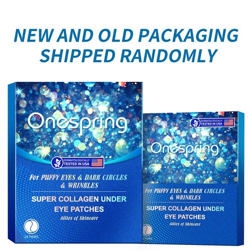 Onespring Eye Masks (48 Pairs) - Bachelorette Party Favors, Collagen Under Eye Patches for Puffy Eyes, Fine Lines and Dark Circles, Spa Party, Bridesmaid, Birthday Gifts for Her