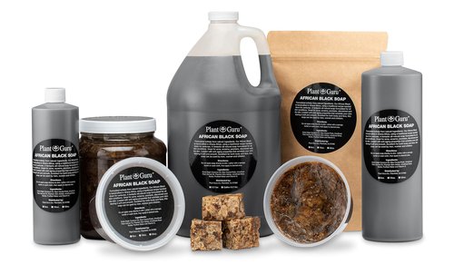 Raw African Black Soap 5 lbs. Bulk Bars 100% Pure Natural From Ghana. Acne Treatment, Aids Against Eczema & Psoriasis, Dry Skin, Scars and Dark Spots. Great For Pimples, Blackhead.