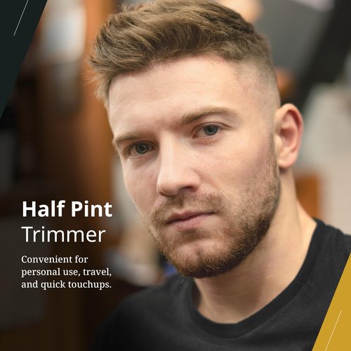 Wahl Professional Half Pint Trimmer, Compact Travel Size, Lightweight, Battery-Operated (AA), Includes 2 Trimming Guides