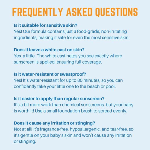 Waxhead Baby Sunscreen SPF 35 – Non-nano Zinc Oxide Mineral Lotion for 6-12 months Babies + 12-24 Toddlers | Natural Tear‑Free + Organic Hypoallergenic, Pediatrician‑Recommended Sunblock (4 oz)