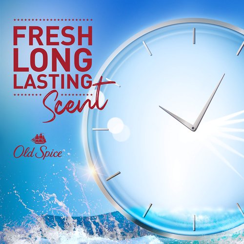 Old Spice Captain Shower Gel and Shampoo for Men (6 x 250 ml), 2-in-1 Shower Gel + Shampoo, with Male Long-Lasting Fragrance, Pack of 6 (1 Pack)