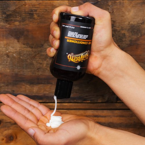 Suavecito Beard Wash Set Cleansing and Conditioning Beard Kit For Men (8 oz. each)