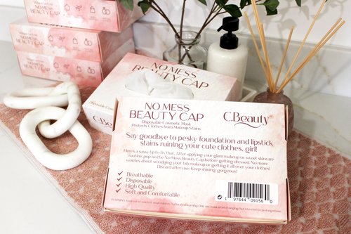 No Mess Beauty Cap - Disposable Cosmetic Mask- 15 Count