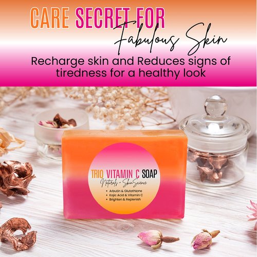 DERMAXGEN Organic Kojic acid & Vitamin C Soap Bar | Arbutin, Glutathione | Advanced Glowing formula, Replenish, & Radiant Skin | Pure Natural Pigmentation For Face & Body Cleanser - 5 OZ Each| (6)