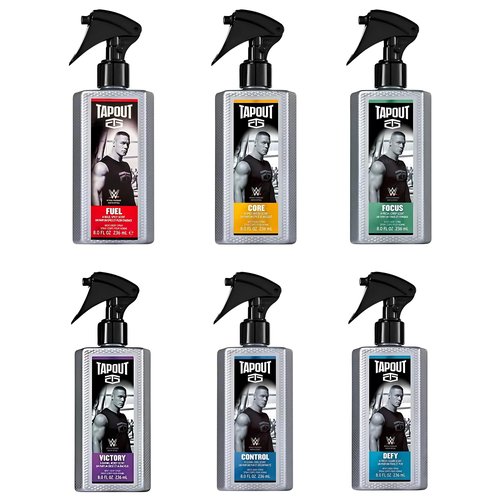 Tapout Body Spray for Men – Fragrance Variety Set, 6-Pack Gift Collection, 8 Ounces Each